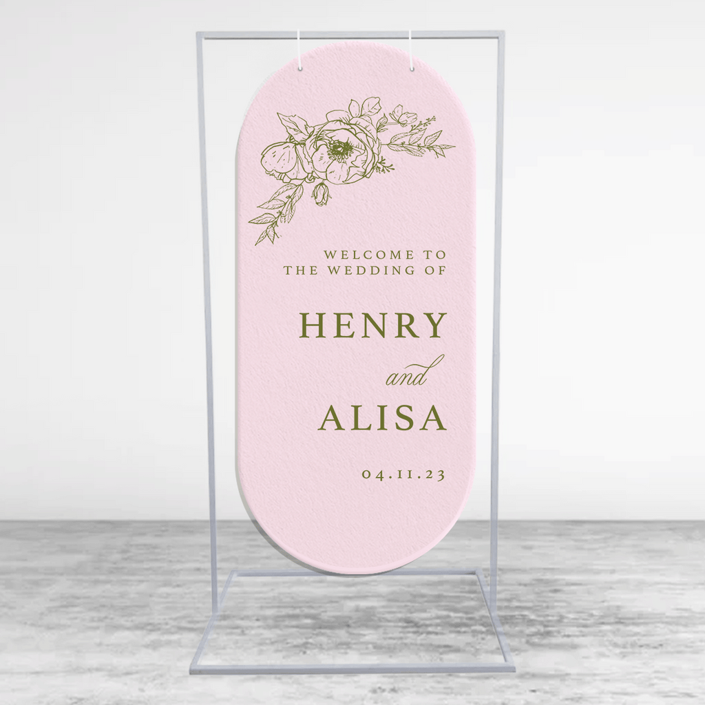 All For Love Welcome Sign