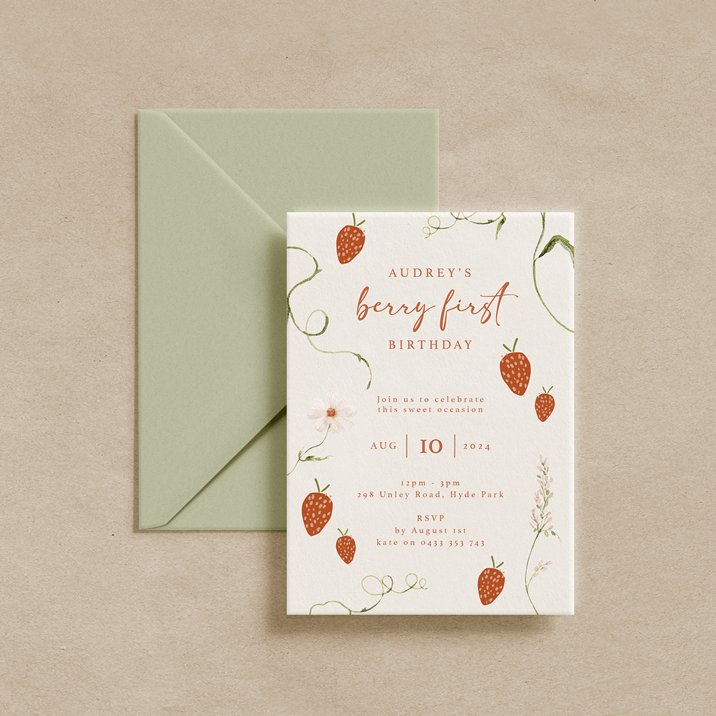 Berry Invitation