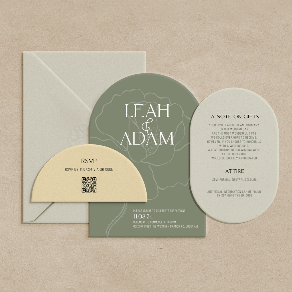 Botanical 3 Card Package