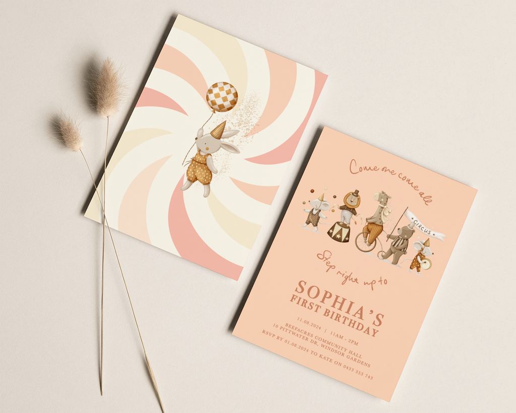 Circus Invitation Template