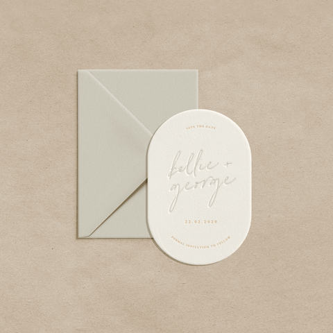 Initials Save the Date