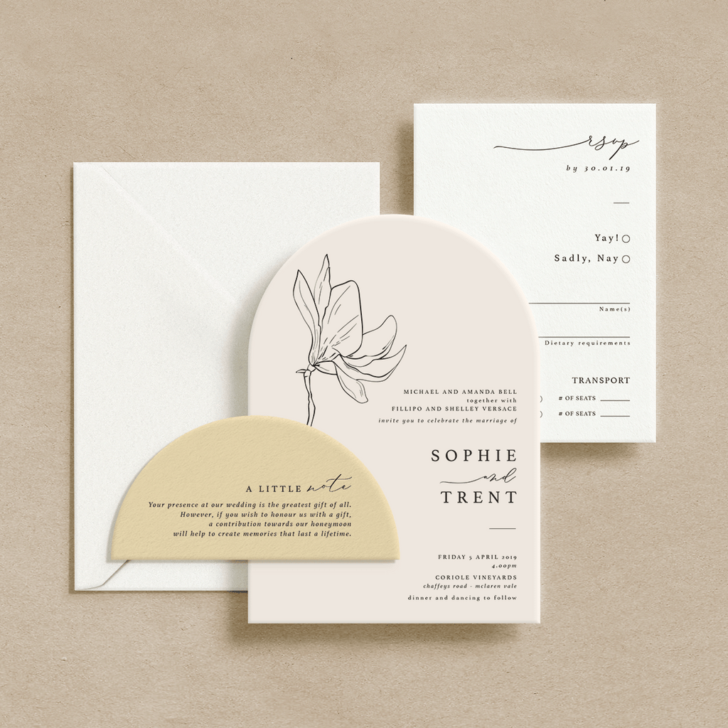 Magnolia 3 Card Package