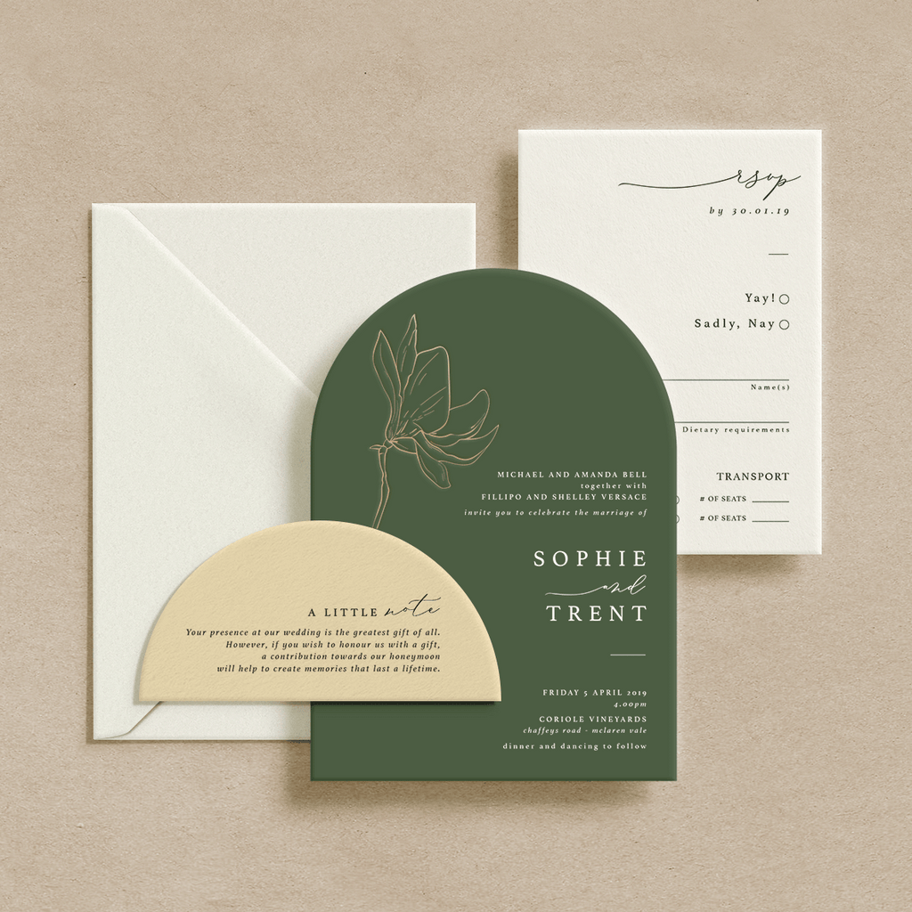 Magnolia 3 Card Package