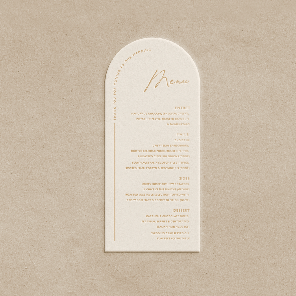 Olivia Menu