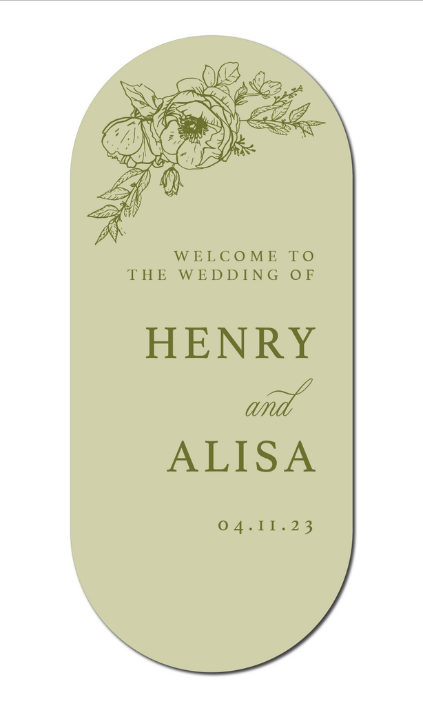 All For Love Welcome Sign