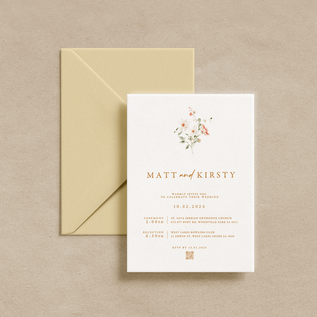 Wildflower Invitation