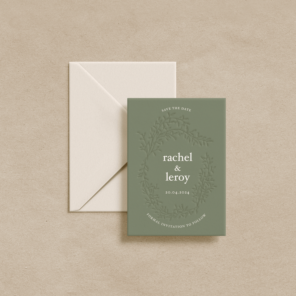 Wreath Save the Date