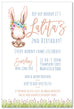 Bunnies Invitation