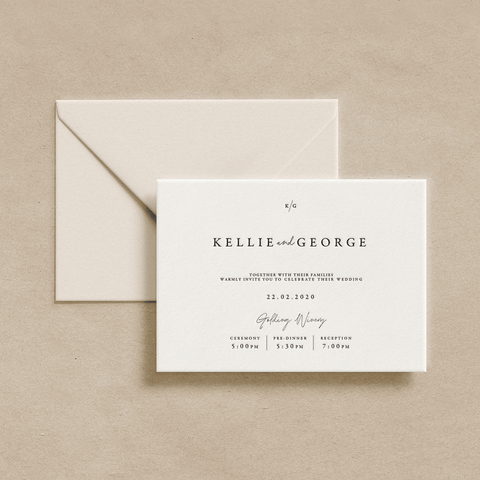 Initials Invitation