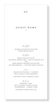 Initials Menu
