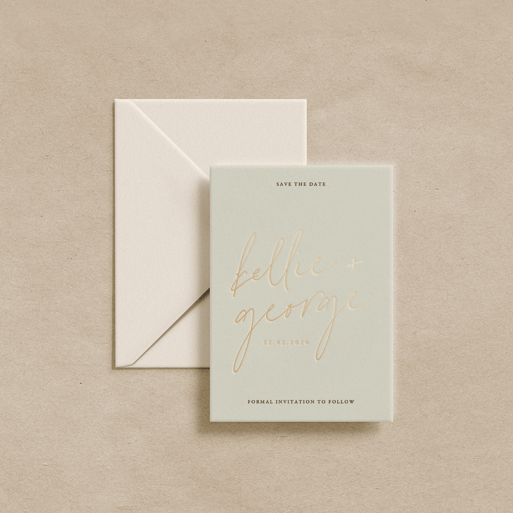 Initials Save the Date