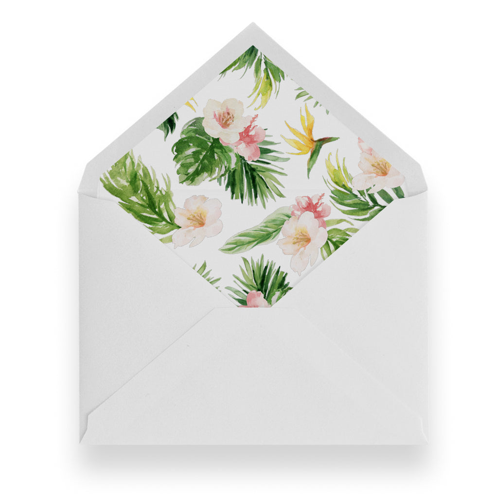 Tropics Envelope Liner