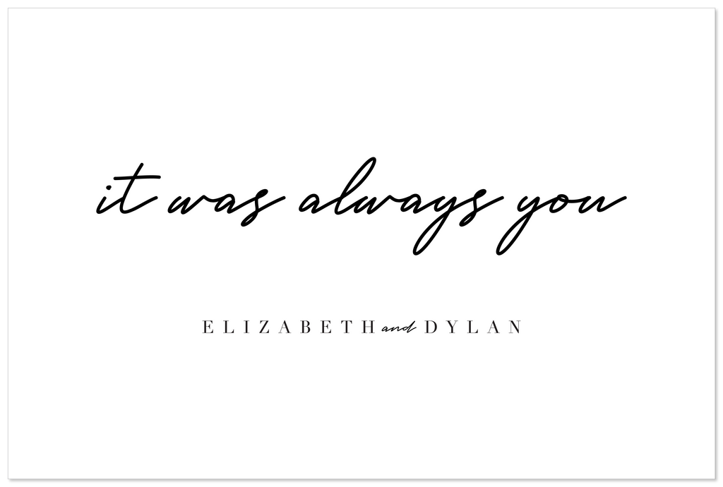 Vogue | Welcome Sign Black print