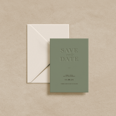 Minimal Save the Date
