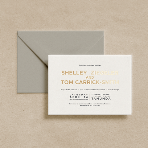 Modern Love Invitation