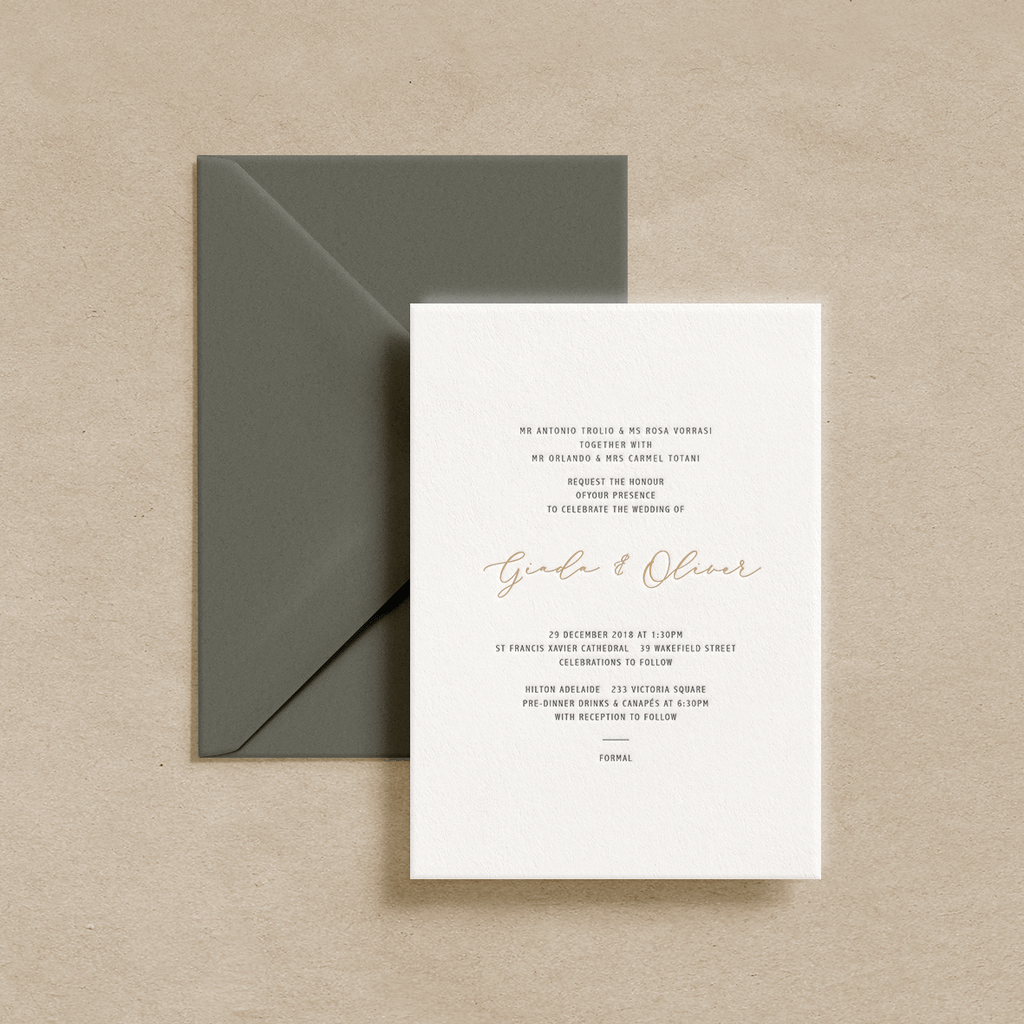 Infinity Invitation Package